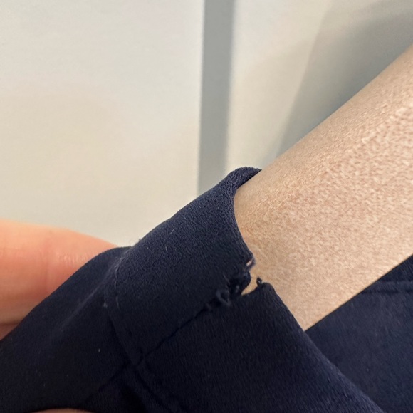 Navy Blue Blouse - Picture 5 of 6